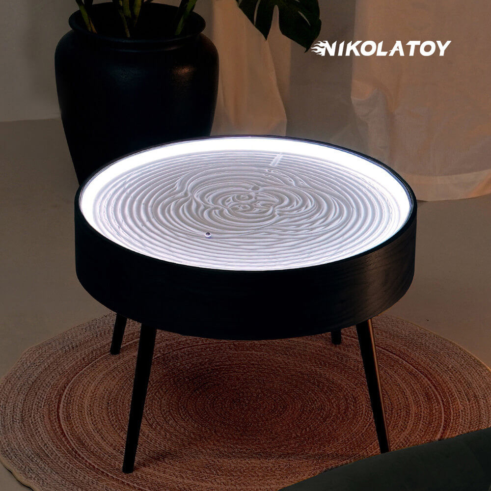 Home Art Sand Painting Coffee Table