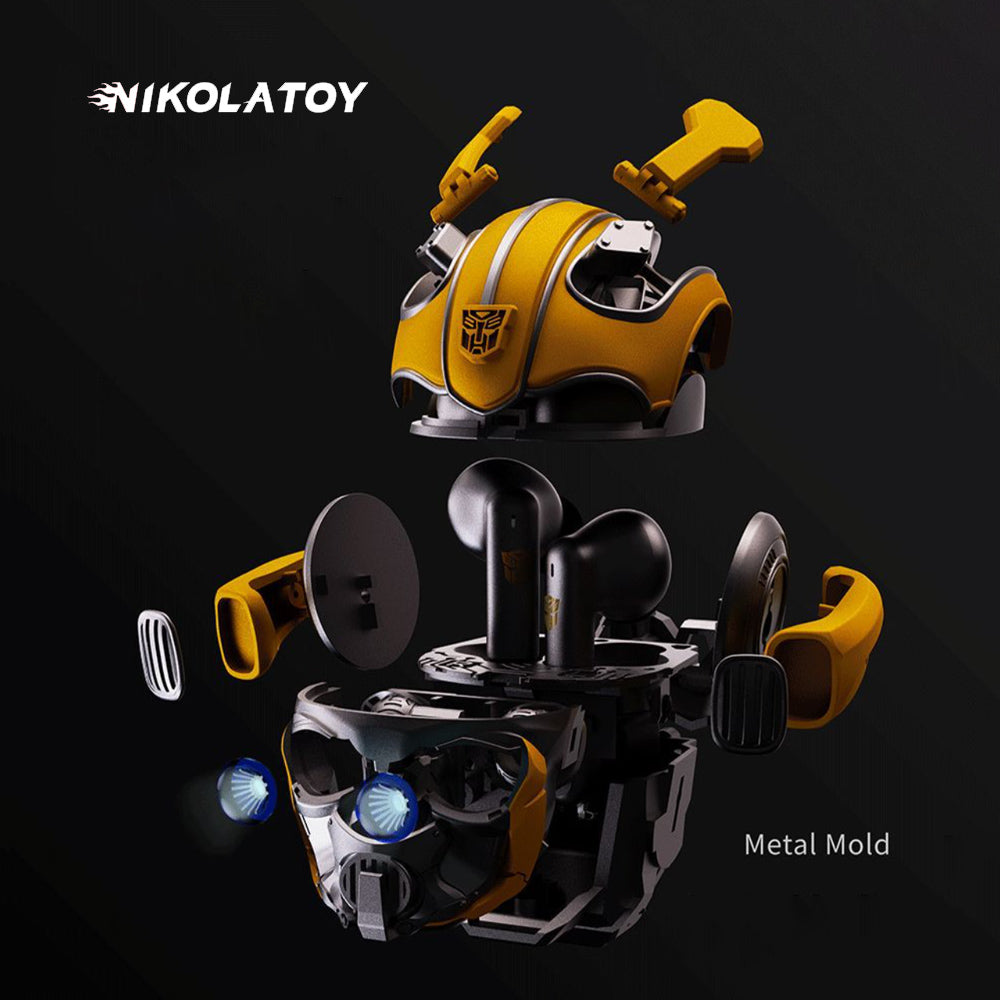 Transformers Bumblebee Wireless Charging Earphones