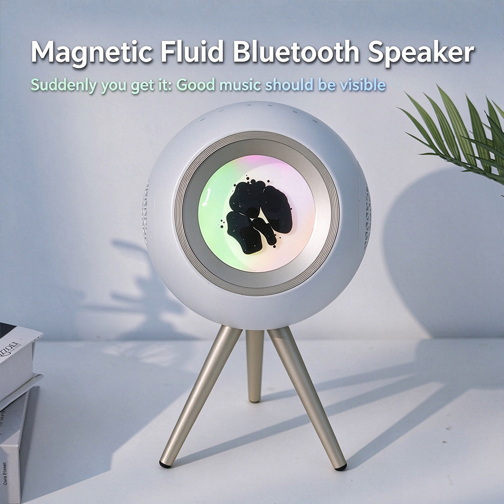 Tripod Stand Magnetic Fluid Bluetooth Speaker