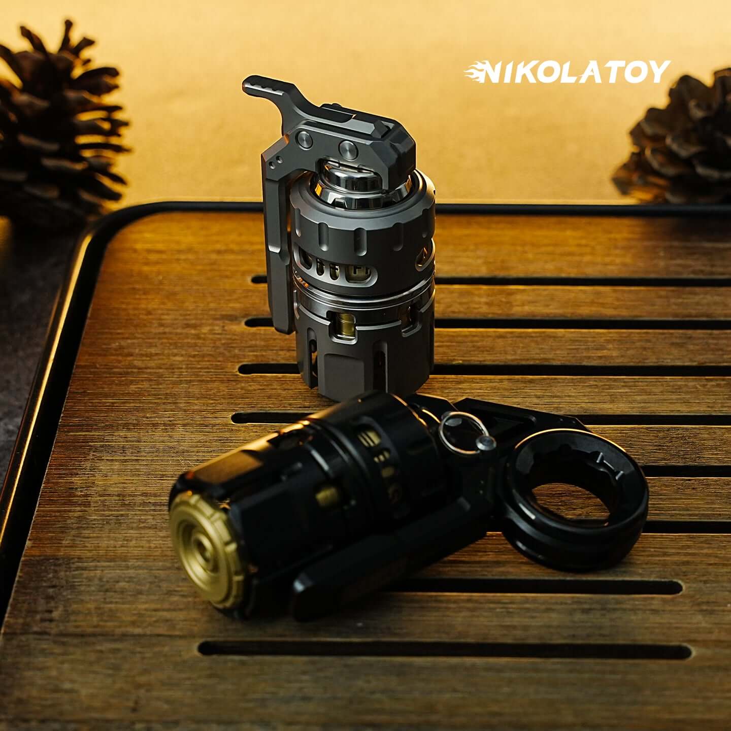 Multi functional Titanium Alloy EDC Toy Doombringer Grenade