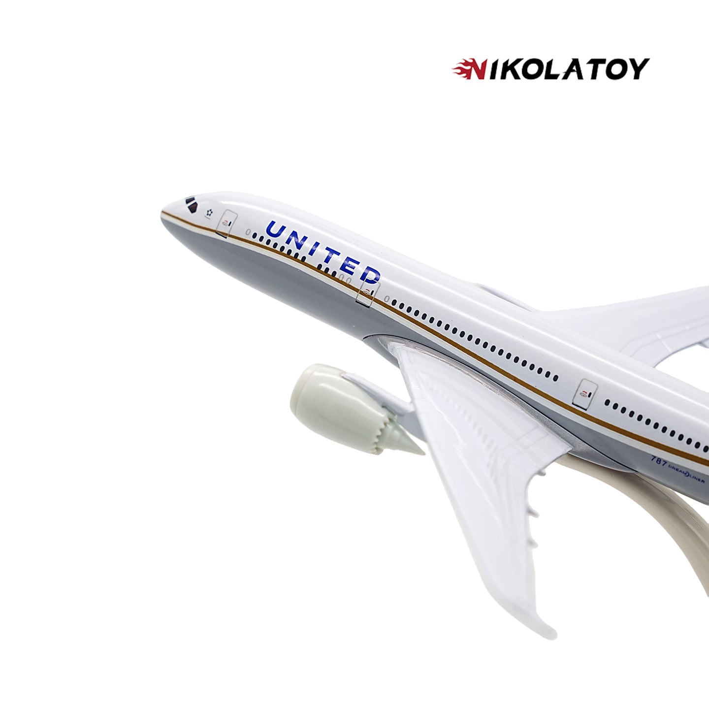 NIKOLATOY®Alloy 1/350 Civil Aviation Aircraft Model