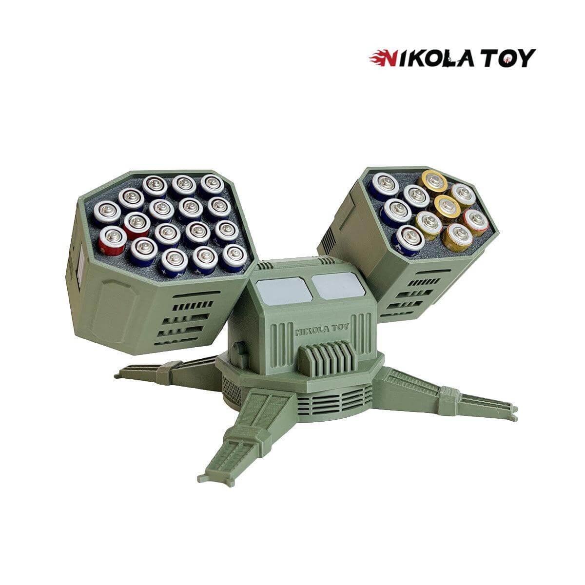 Battlefield Mech - Creative Battery Storage Box