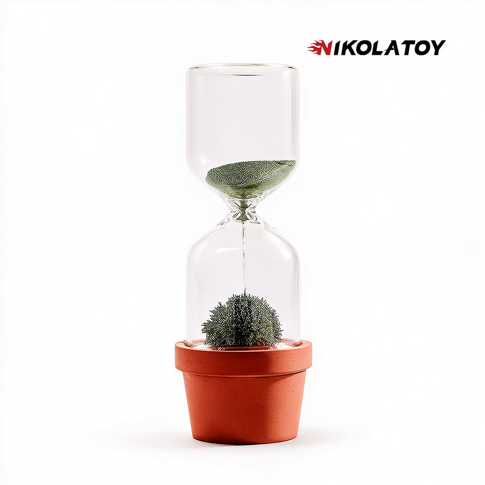 Calming Magnetic Hourglass Planter