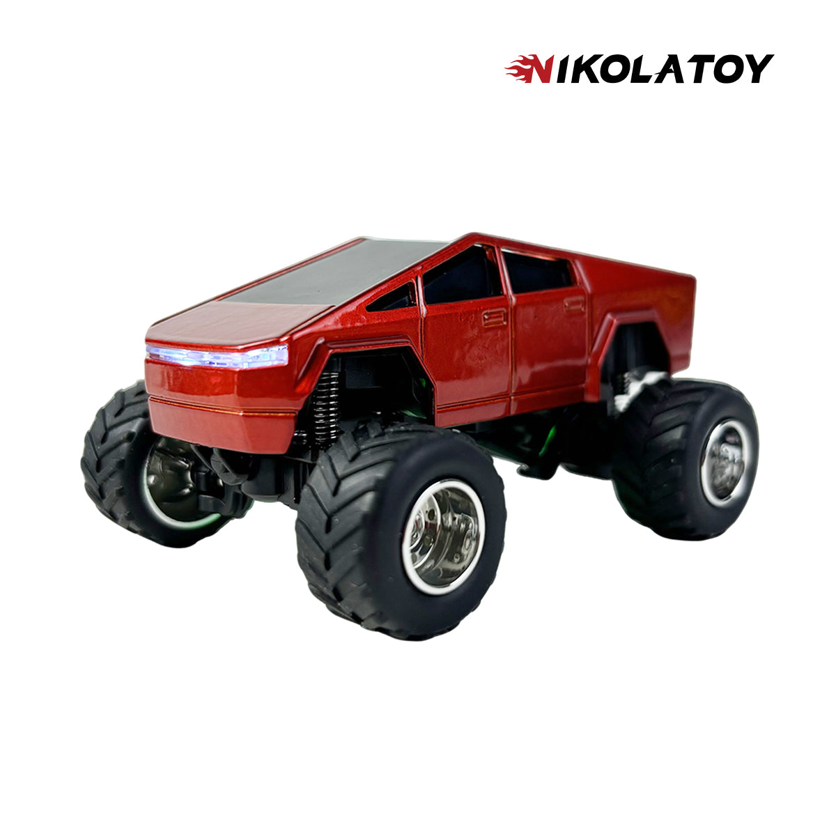 NIKOLATOY®1:64 Tesla Cybertruck Desktop Remote Control Car