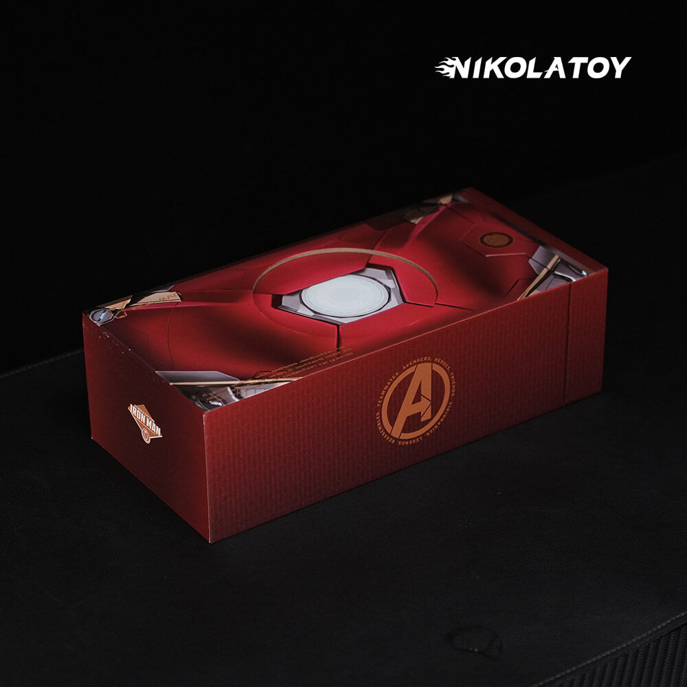 Iron Man Alloy Shell TWS Bluetooth Earbuds