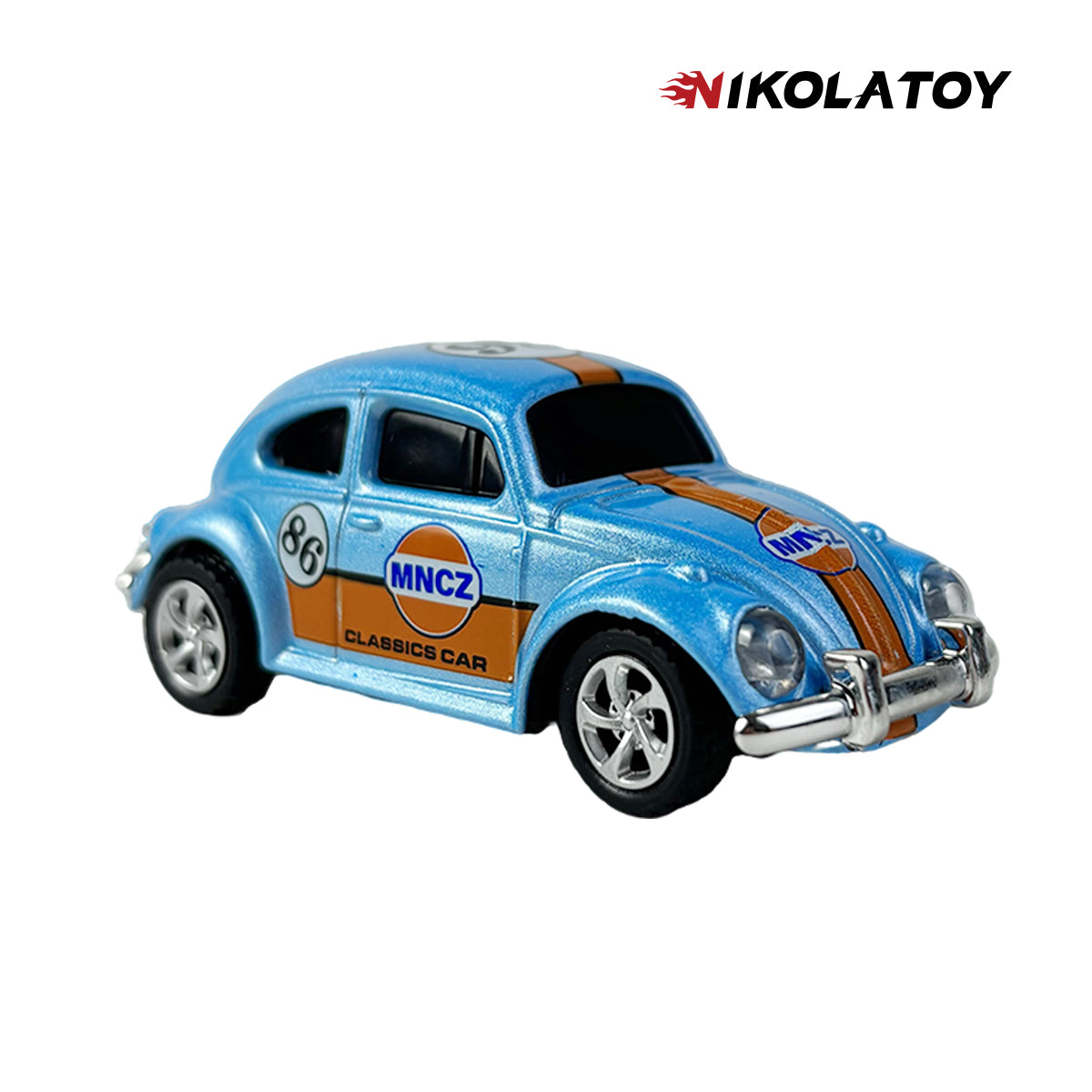 NIKOLATOY®1:64 Volkswagen Beetle Desktop Remote Control Car