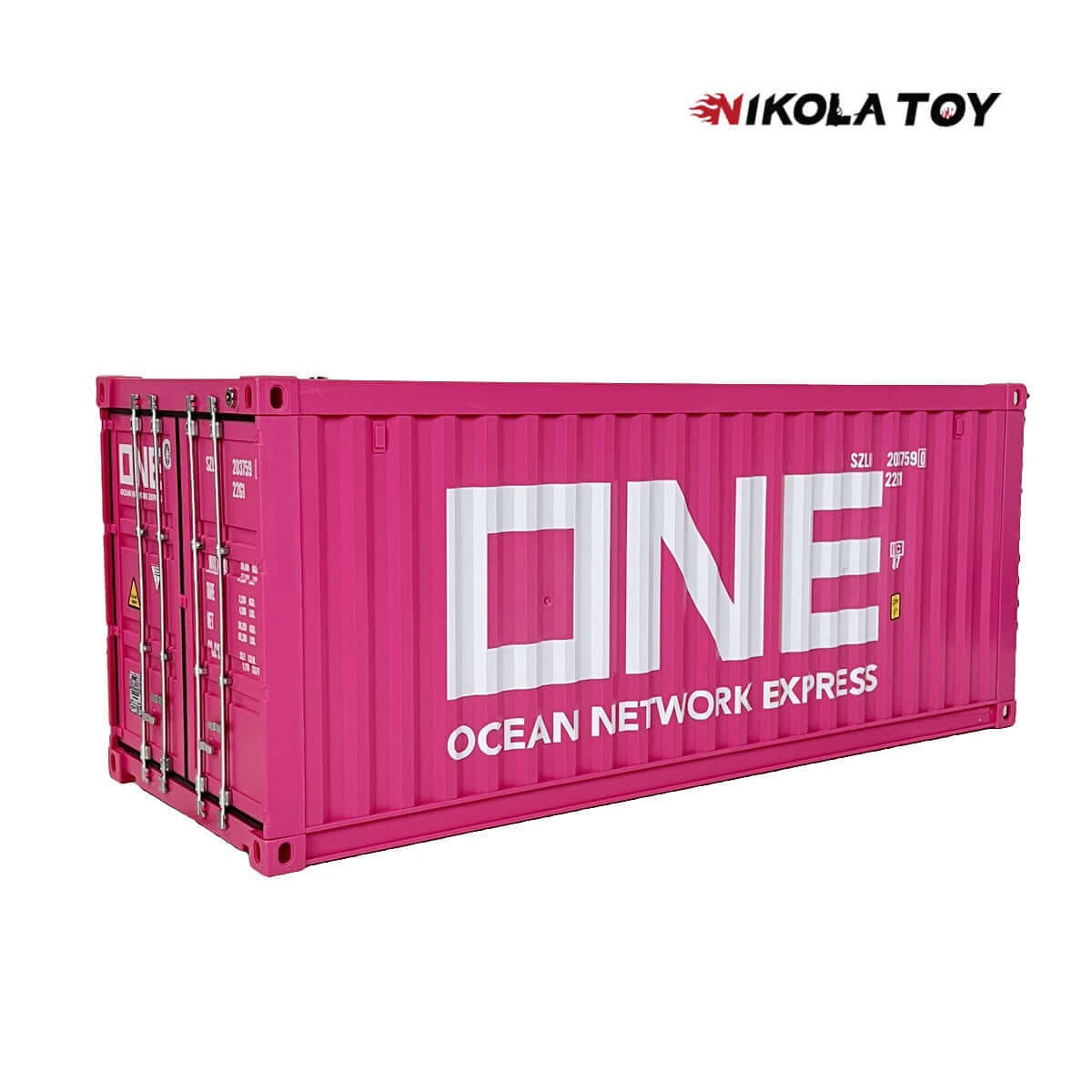 MAERSK Large- Sized Container Model Toy With LED Display Box(Multiple Containers Can Be Connected In Series)