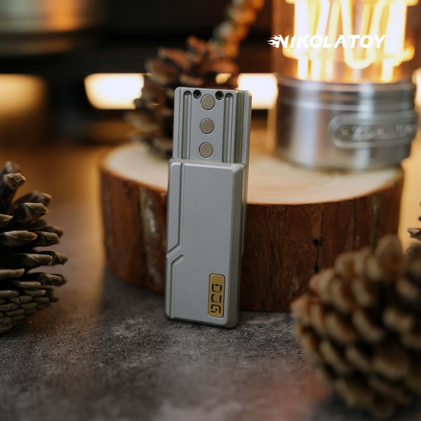 Titanium Alloy EDC Toy Dynamic Tuning Fork