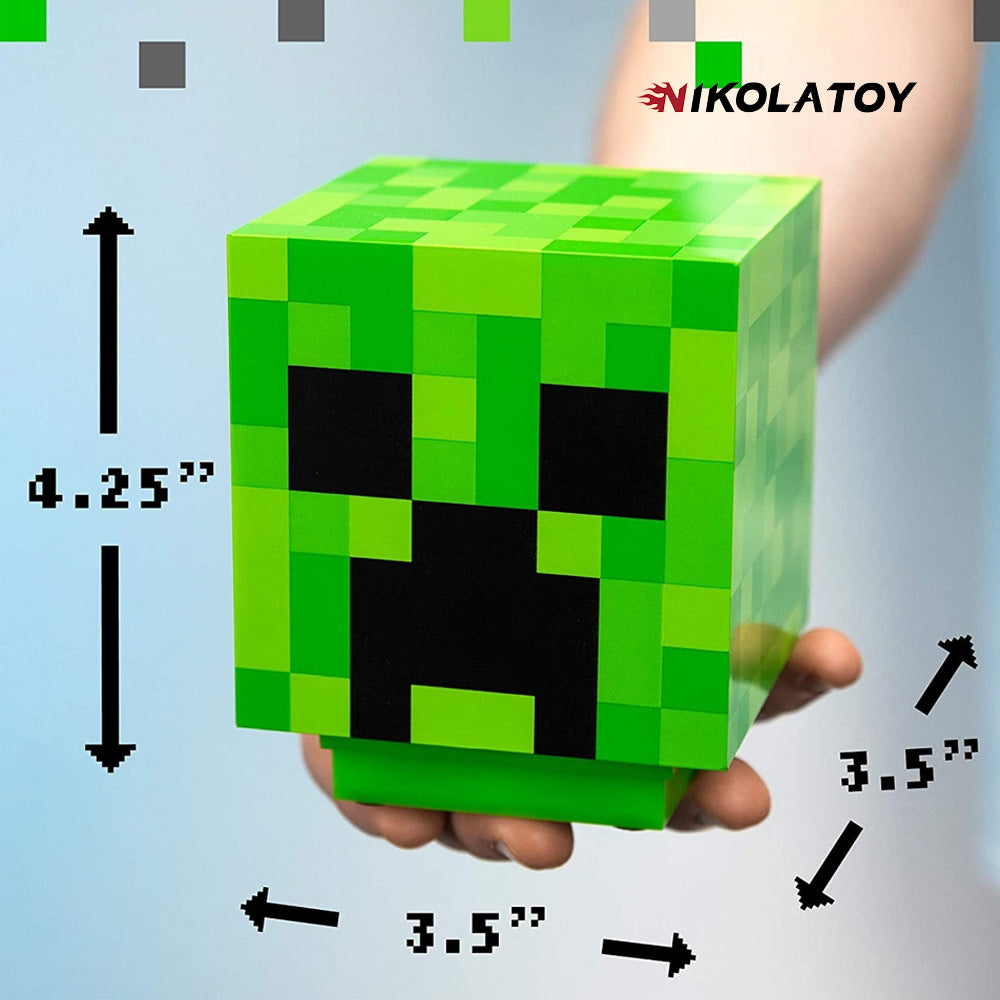 NIKOLATOY®Minecraft Creative Night Light & Toy