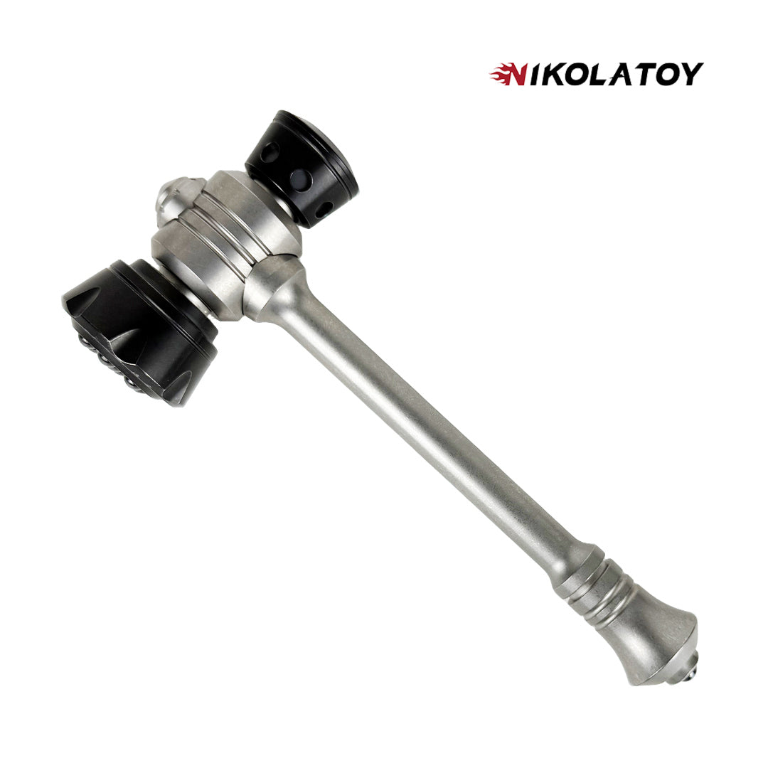 NIKOLATOY® Broken window ratchet button metal self-defense multifunctional hammer