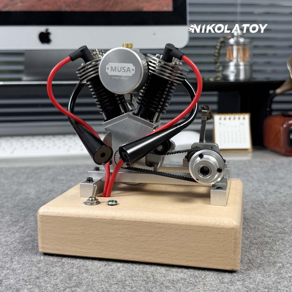 2026 New Miniature Harley Davidson V2 Real Engine Model