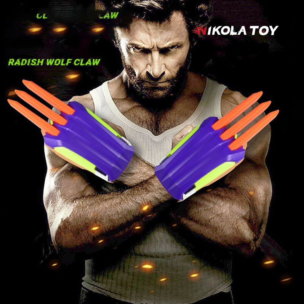 NIKOLATOY® 3D Printing Scalable Cute Wolverine Claws