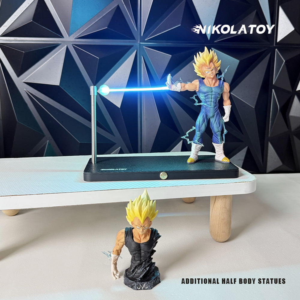 Vegeta Magnetic Night Light Set (Including Half Body Statue)