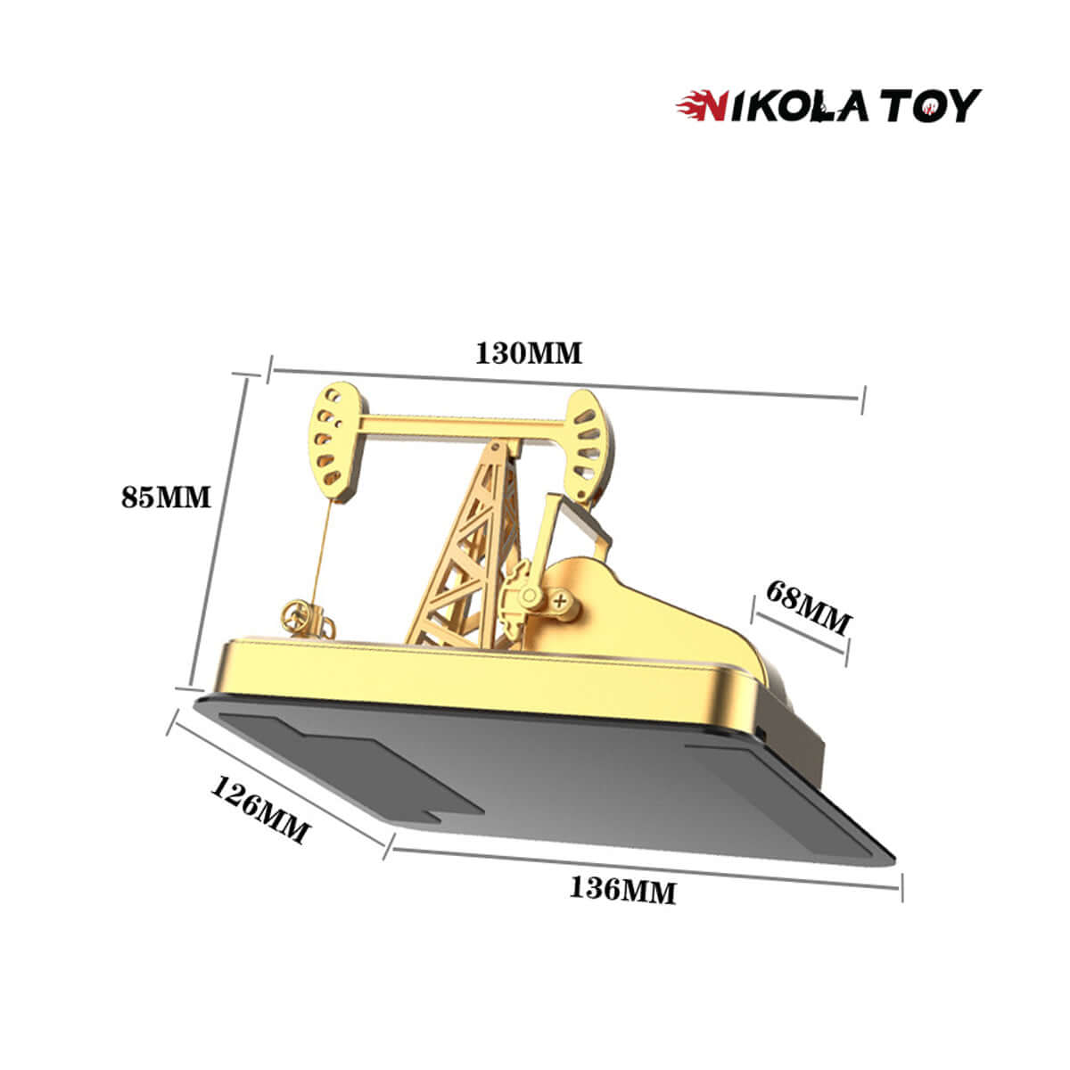 Solar Powered Car Mounted Aromatherapy Decoration - Pumping Unit