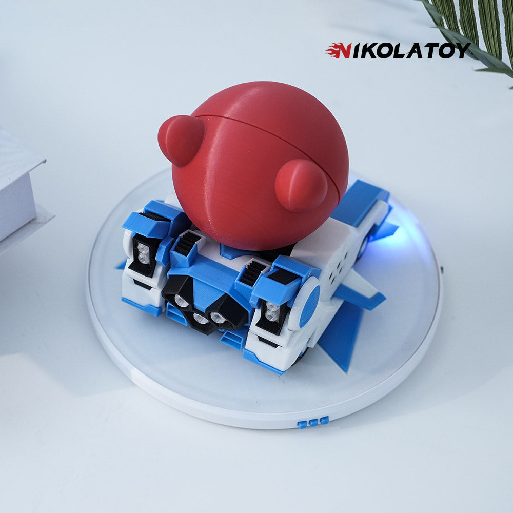 Mini Racing Kart Electric Switchable Wing Collectible Figure