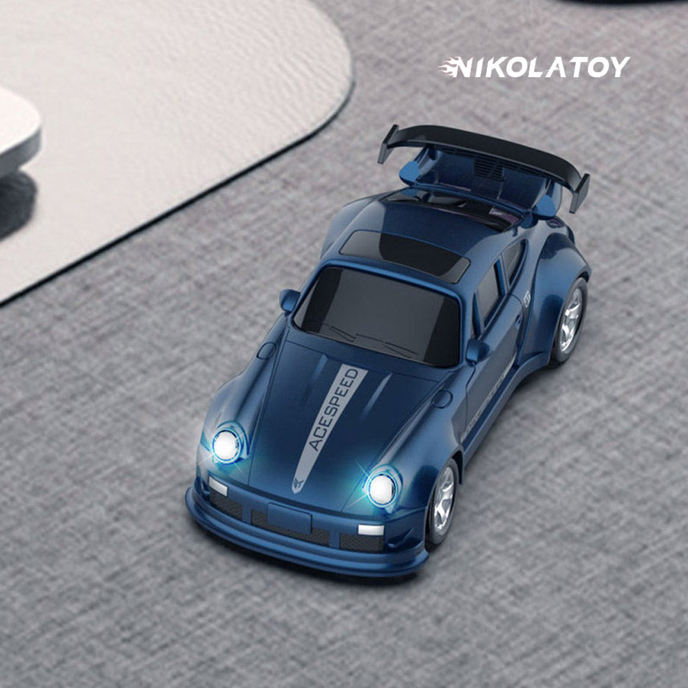 NIKOLATOY® Miniature 1/64 four-wheel drive remote control stunt drifting car - Porsche 911