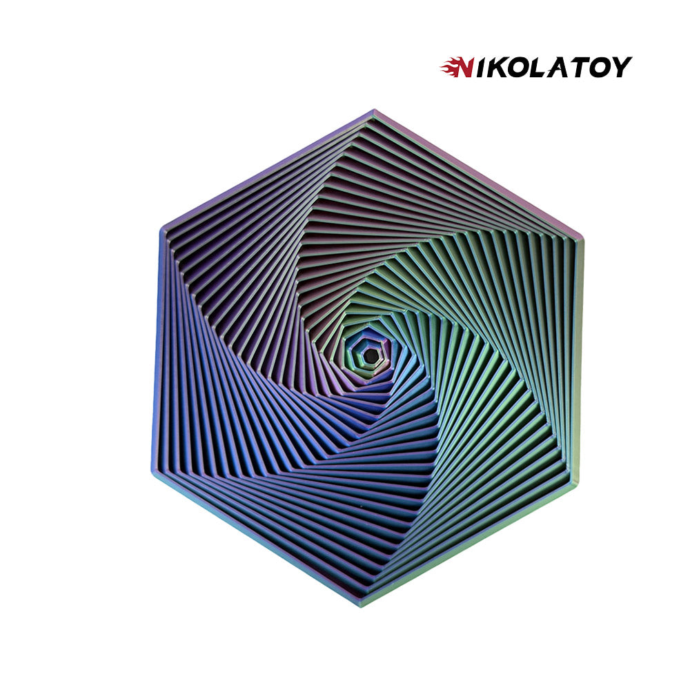 NIKOLATOY® 3D printing decompression hexagon