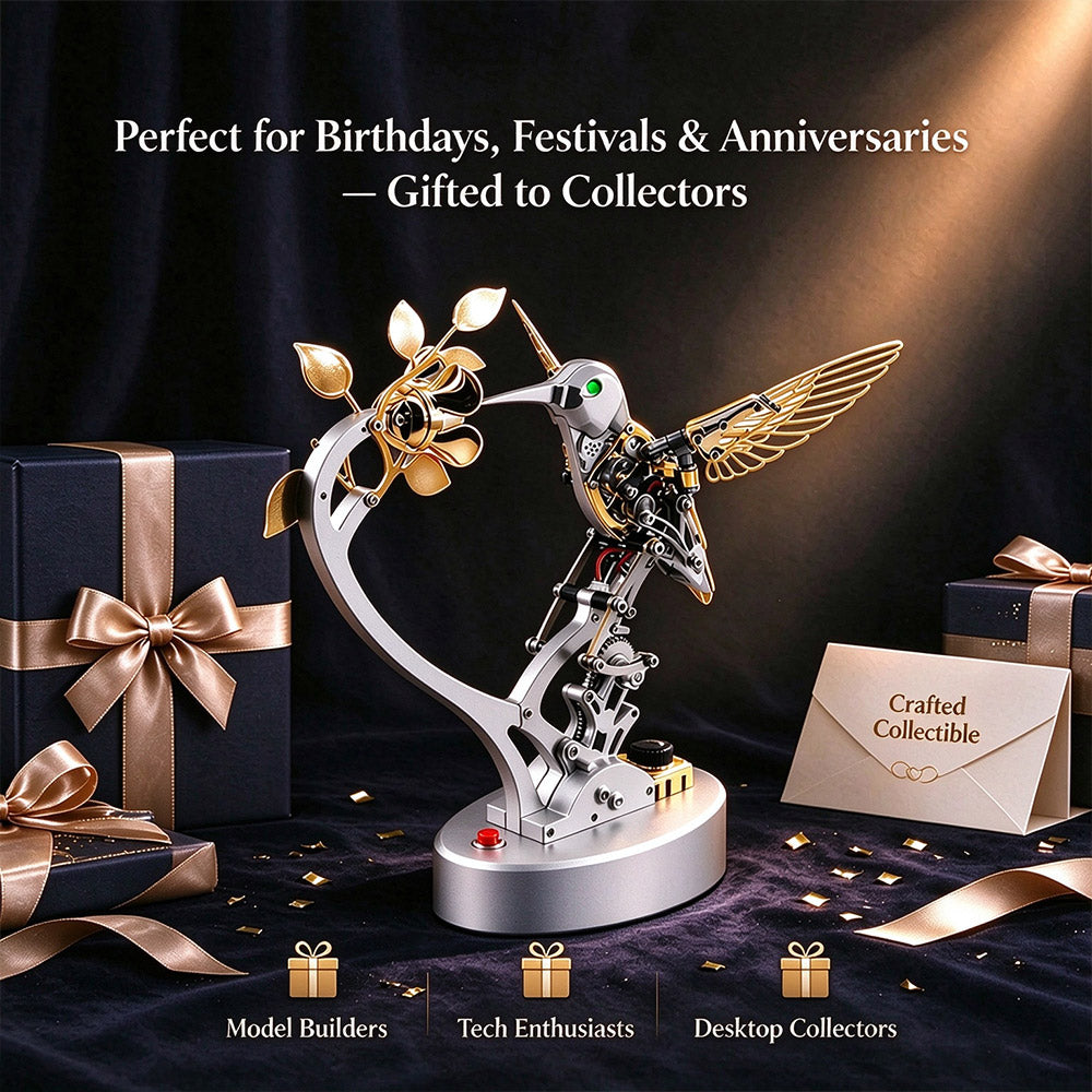 TECHING Mechanical Hummingbird 3D Metal Model DIY Kits