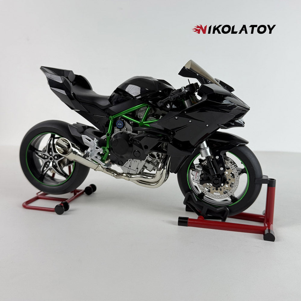 NIKOLATOY® 1/16 Alloy Dynamic Kawasaki H2R Motorcycle Model