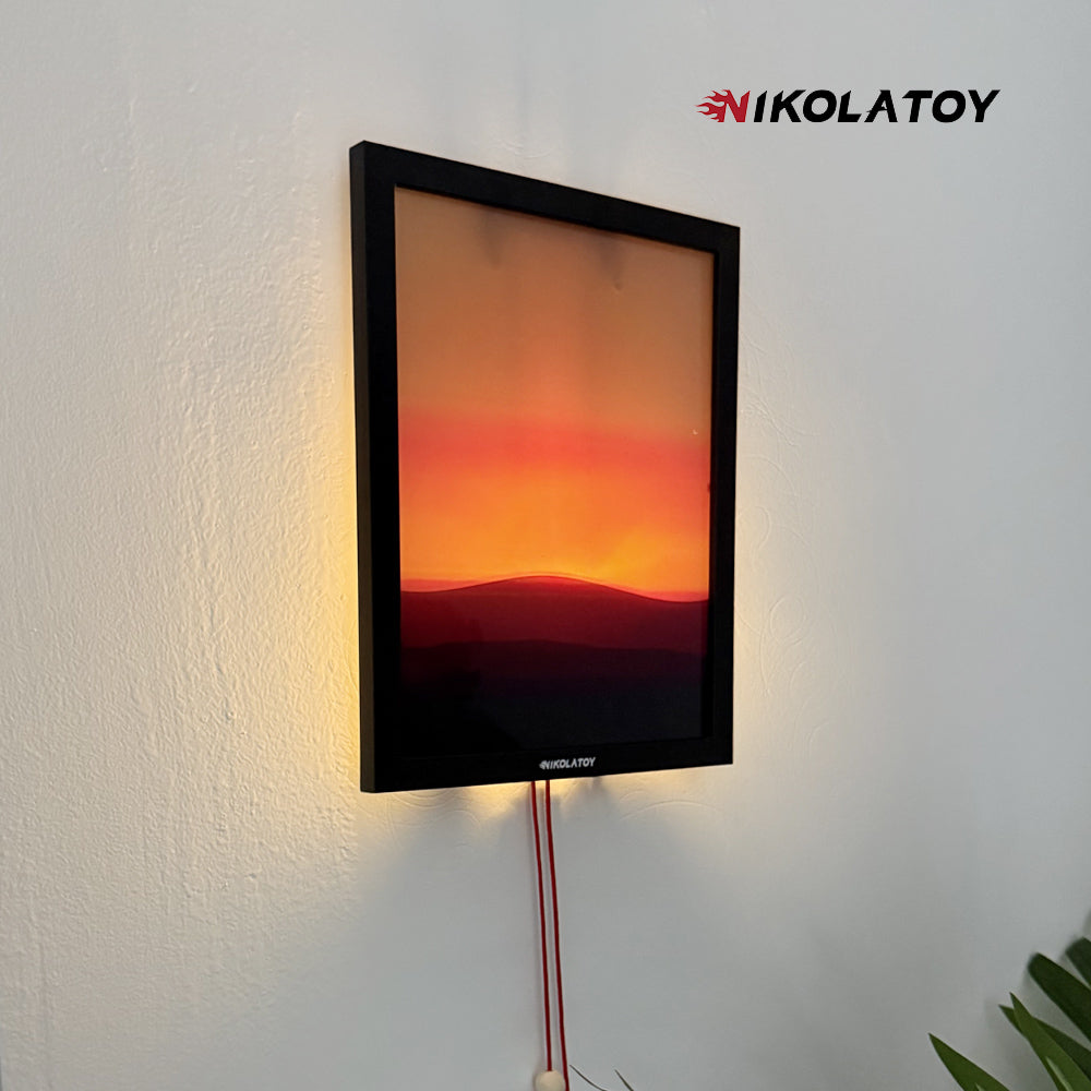 Creative Sunset Hand Pulled Night Light