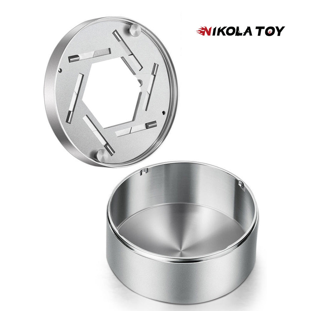 NIKOLATOY®Creative metal mechanical ashtray