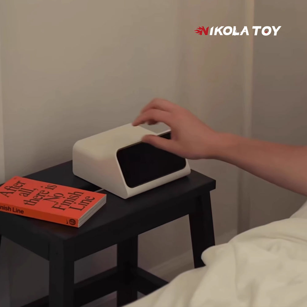 NIKOLATOY® iPhone standby dock - Includes wireless charger