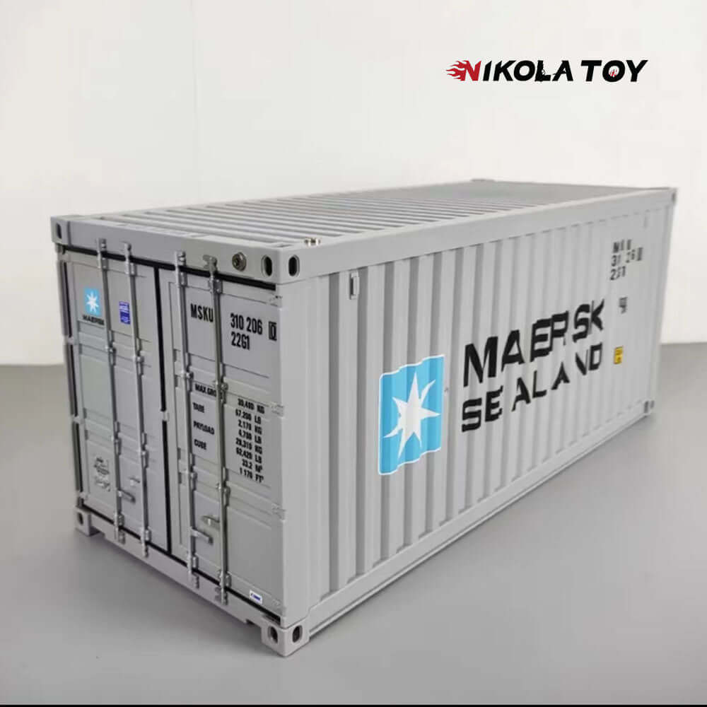 MAERSK Large- Sized Container Model Toy With LED Display Box(Multiple Containers Can Be Connected In Series)