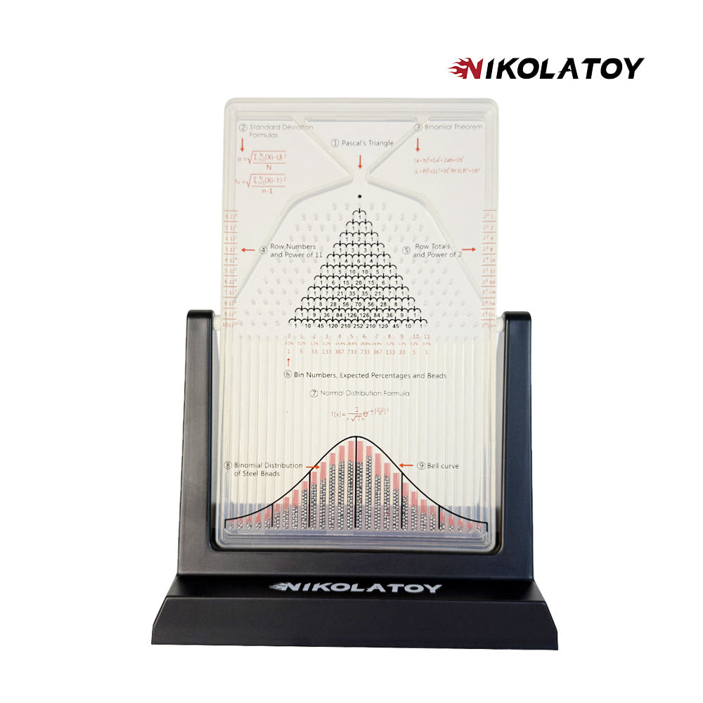NIKOLATOY® Galton board normal distribution model