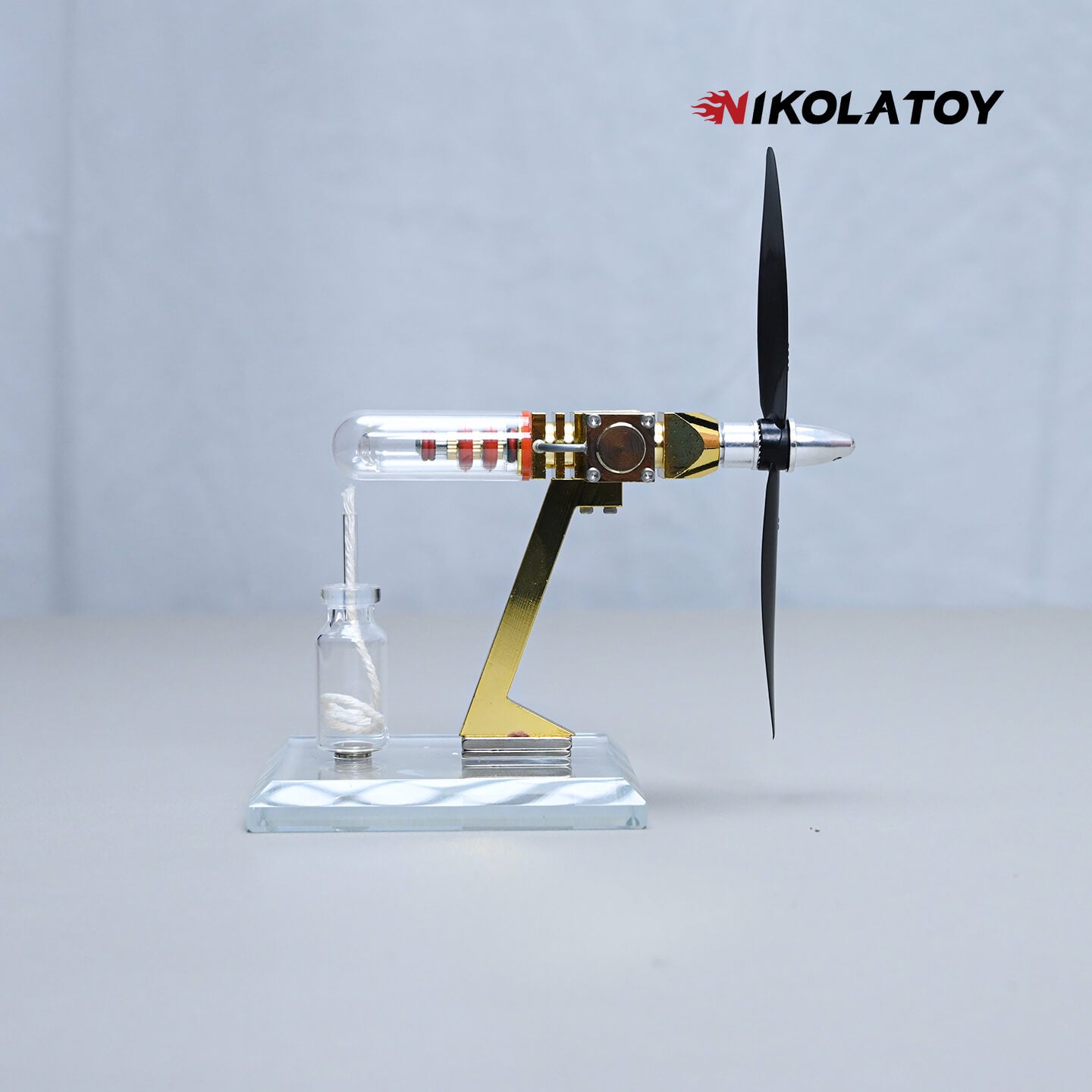 Mini Aircraft Model Stirling Engine Model