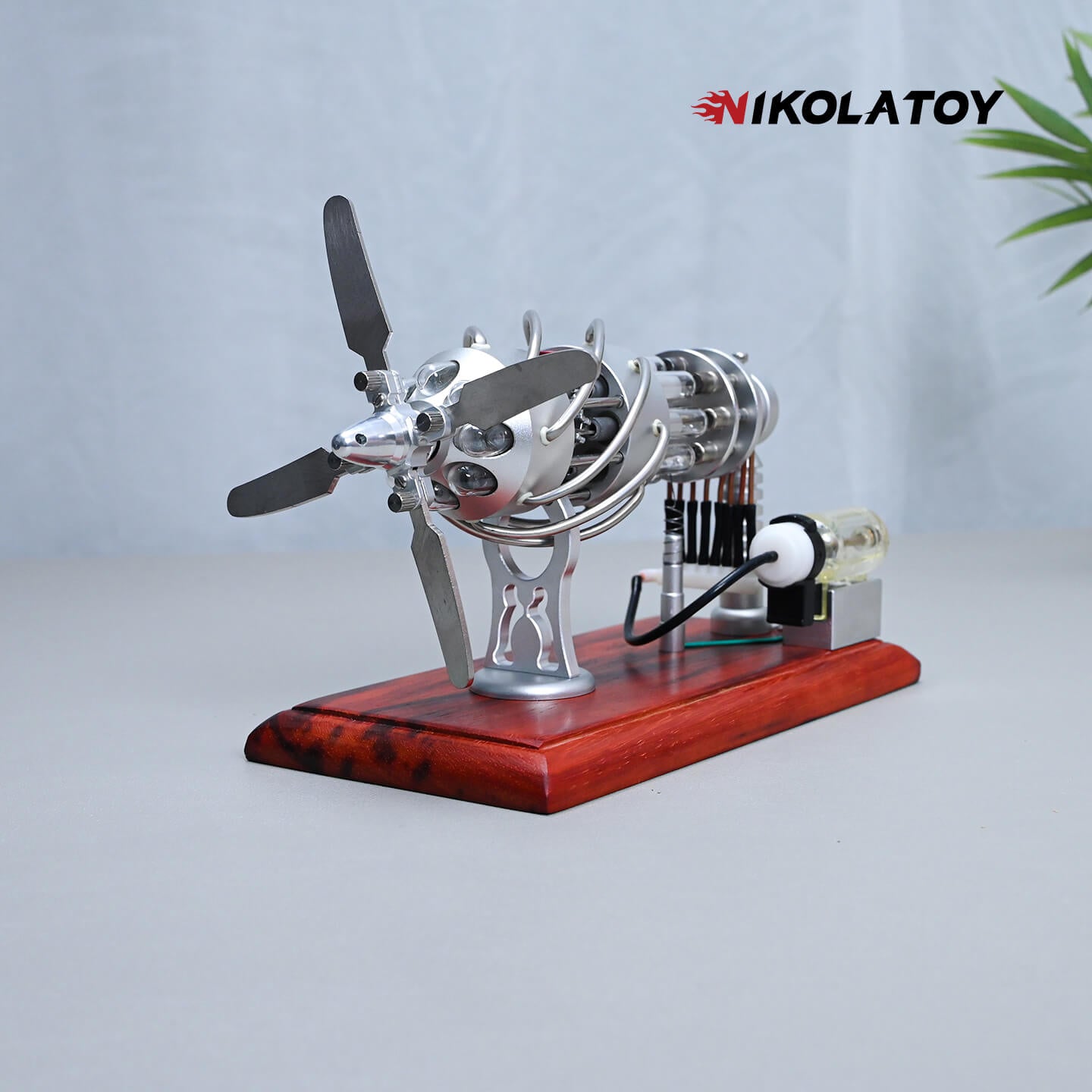 Aircraft Model Stirling Engine Model