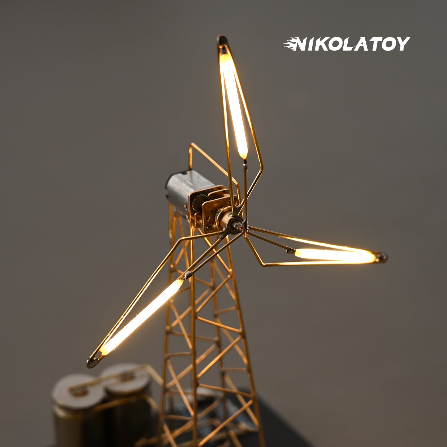 DIY Windmill Night Light (Finished Product)