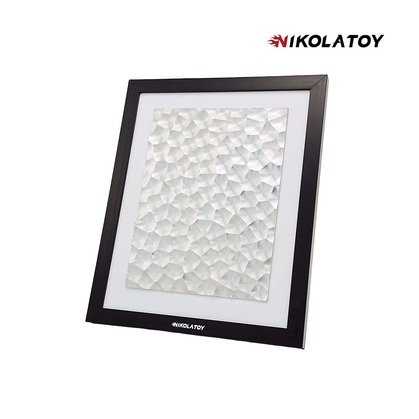 Precision CNC Alloy Laser Light Effect Art Frame