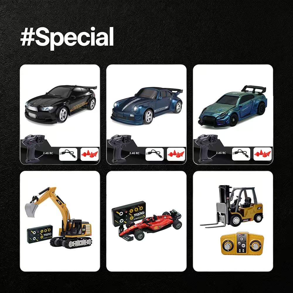 1/64 RC Car Mystery Box - 3Pack