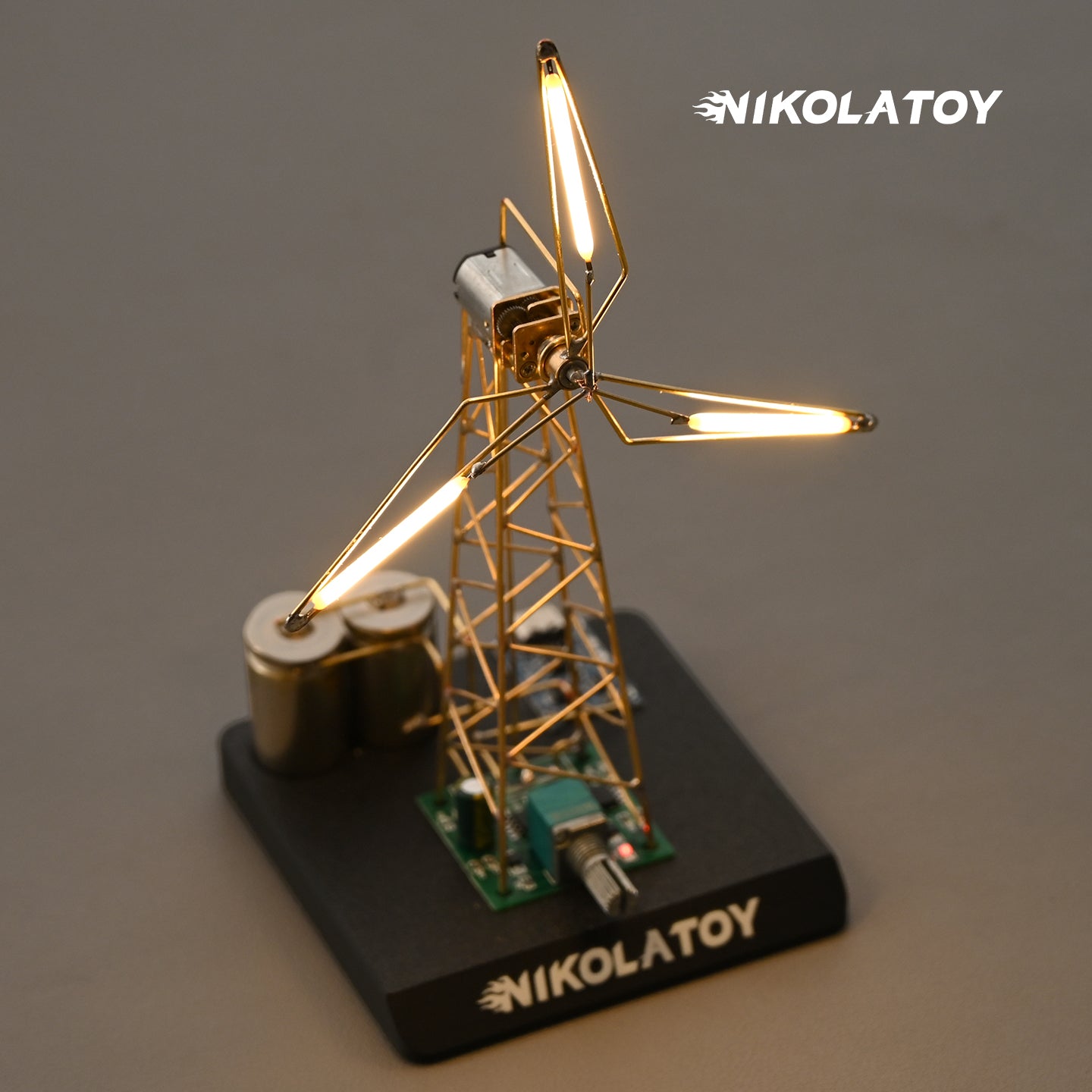 DIY Windmill Night Light (Finished Product)