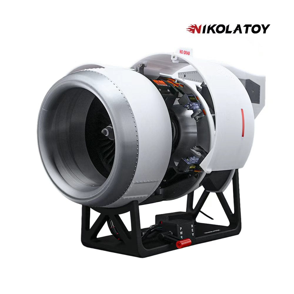 CFM56-5B Clamshell Reverse Thrust Engine Model