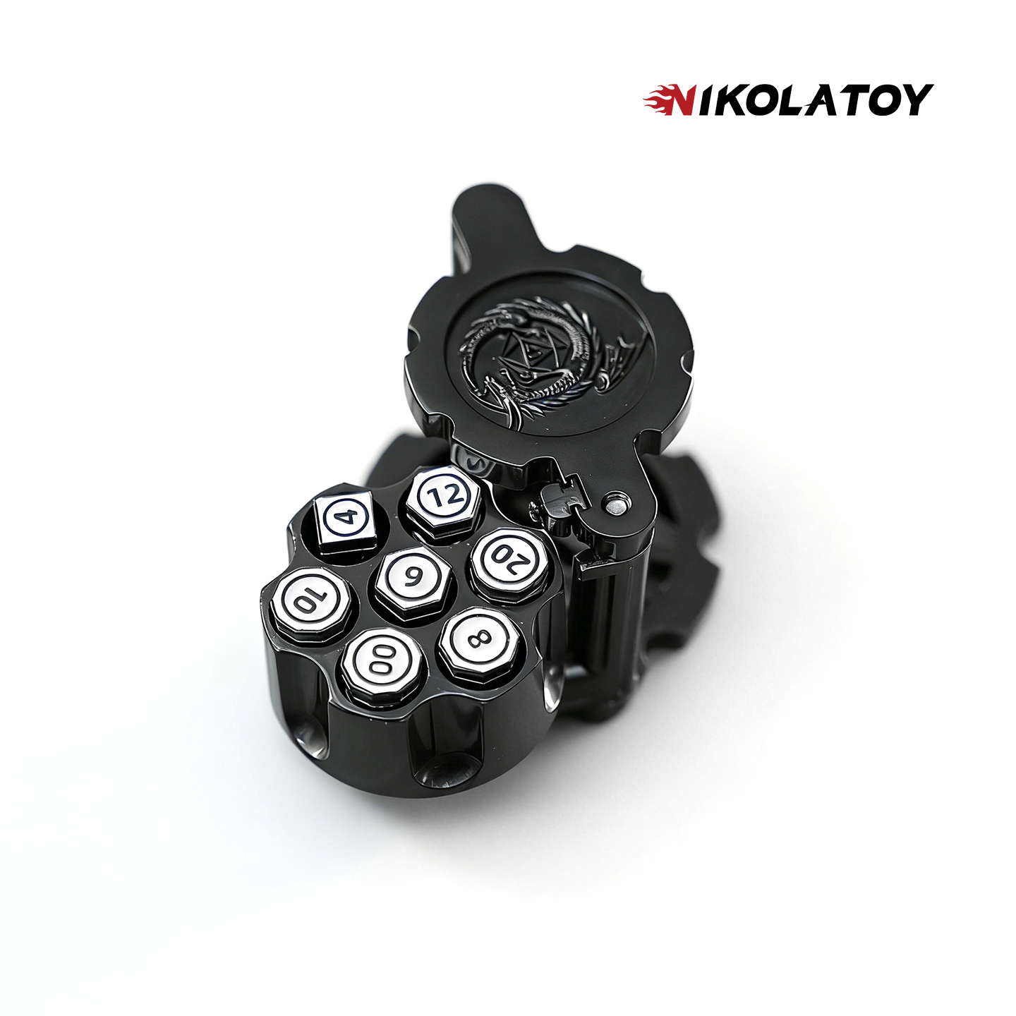 EDC Revolver Divination Dice – NIKOLATOY
