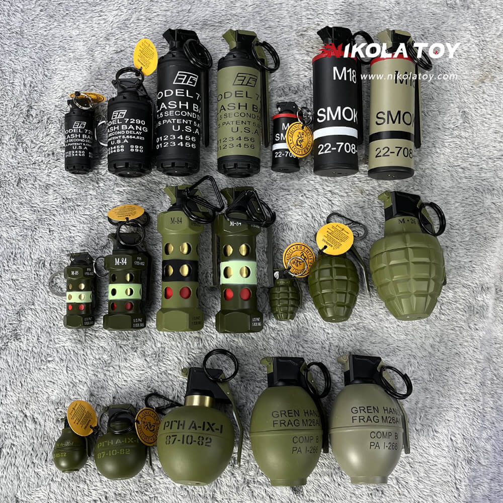Various Grenade lighters