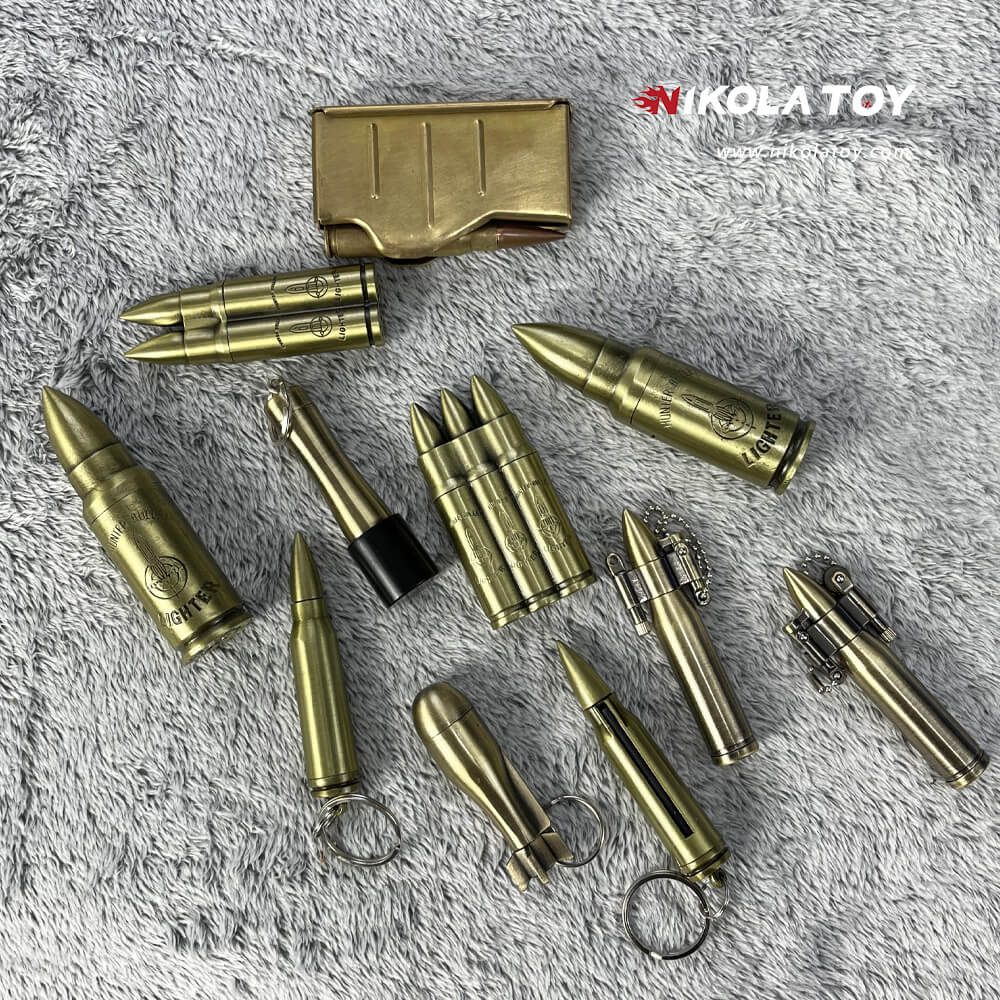 Various Bullet lighters