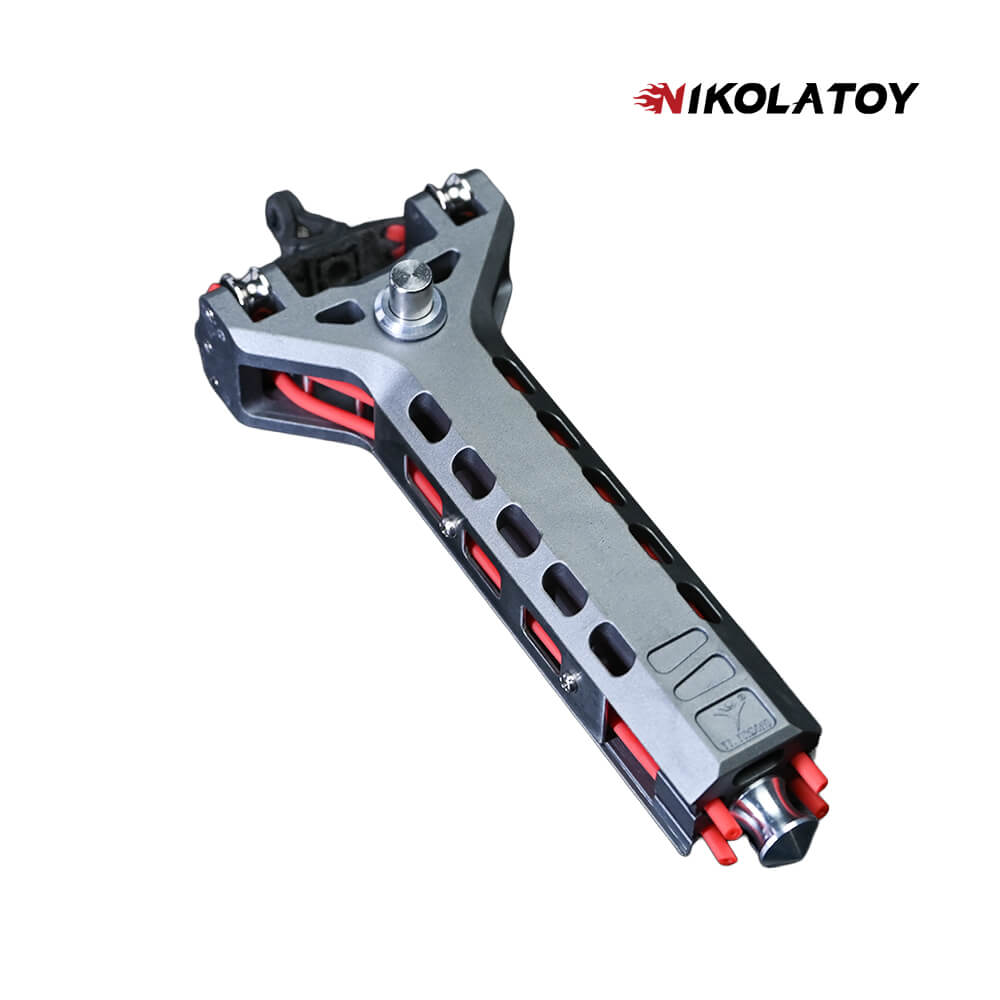 Mechanical‑3 CNC Aluminum Quick‑Load Slingshot High‑Precision Outdoor Recreational Catapult