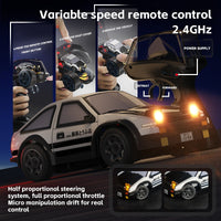 NIKOLATOY®Mini AE86 desktop remote control car 1:64 drifting racing car