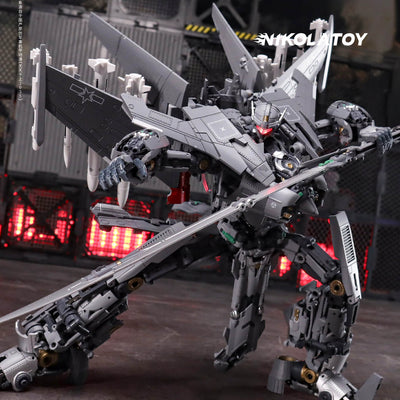 J‑16 Military Fighter Jet Transformer Mecha