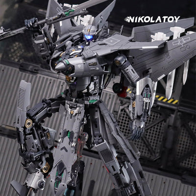 J‑16 Military Fighter Jet Transformer Mecha