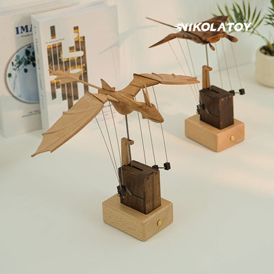 Sky Wings Mechanical Wooden Dragon