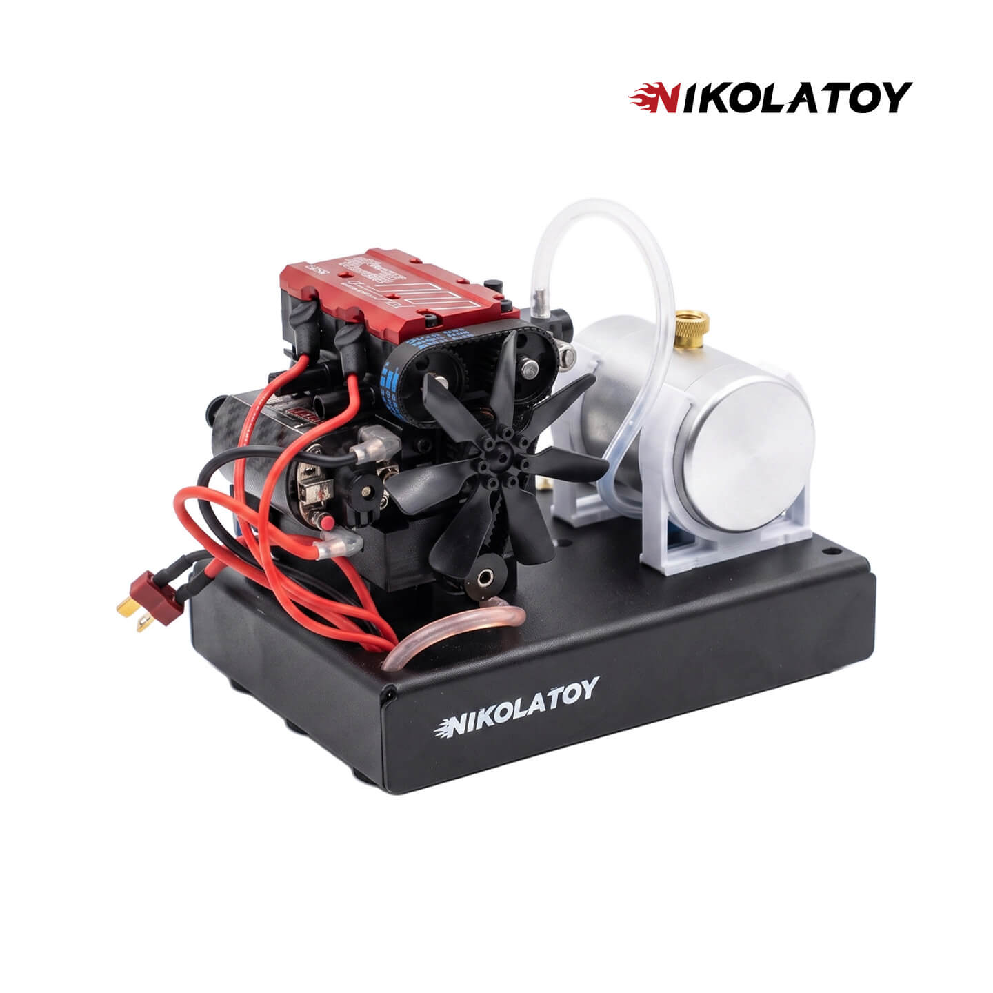 Mini Dual‑Cylinder Internal Combustion Engine Model DIY Assembled Kit