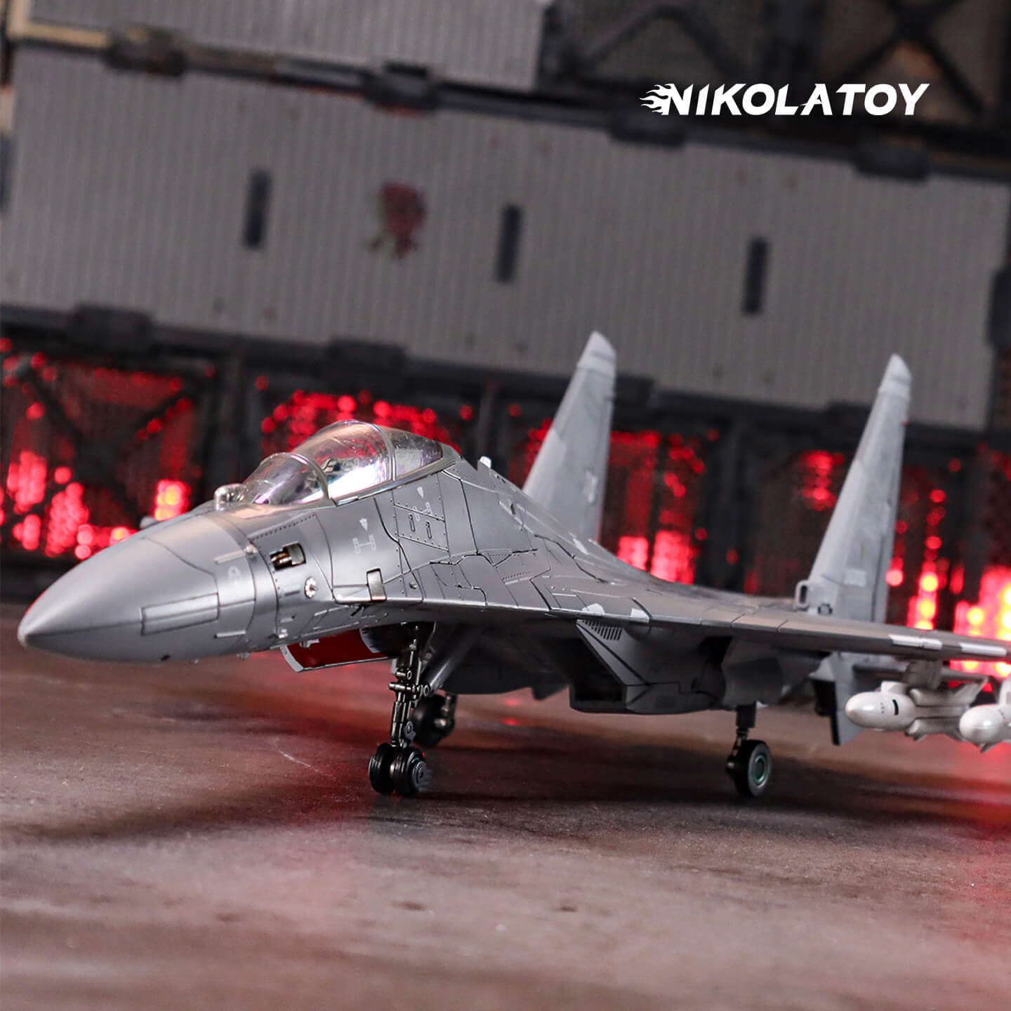 J‑16 Military Fighter Jet Transformer Mecha