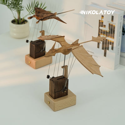 Sky Wings Mechanical Wooden Dragon