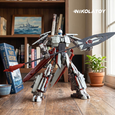 Type 055‑D Destroyer Transformable Mecha Action Figure