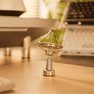 Metal Anti‑Gravity Gyroscope Desktop Physics Toy