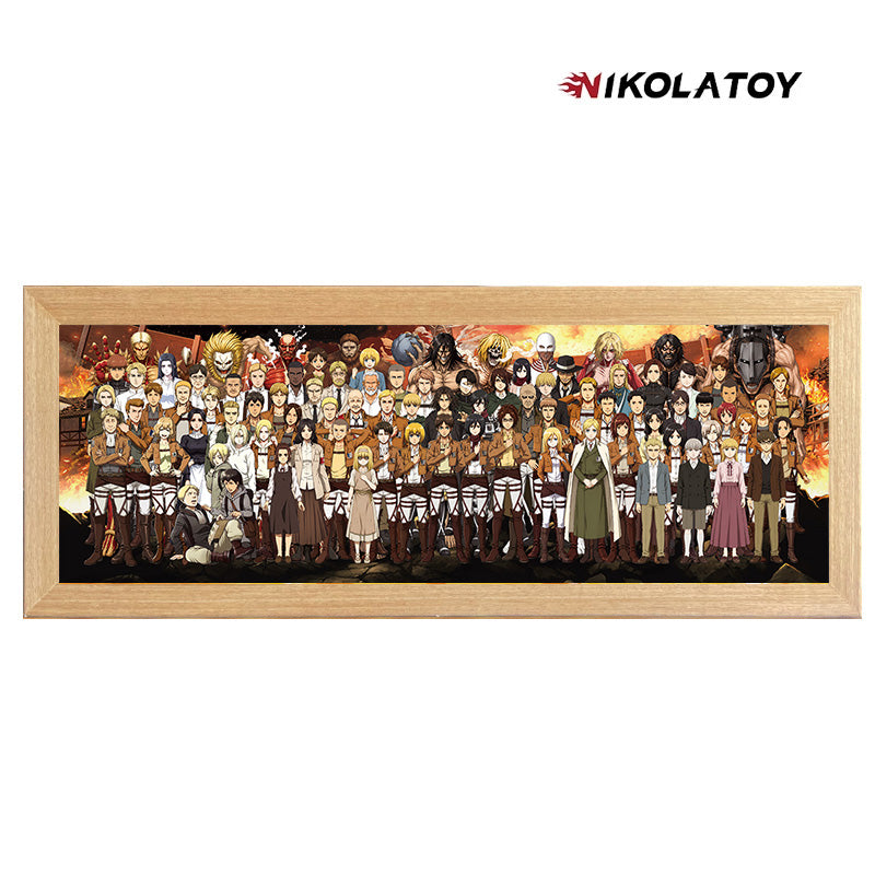 Creative Family Photo Acrylic Stereoscopic Painting (LED Light)