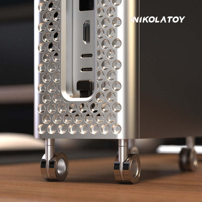 Modular Alloy Magnetic Suction Macmini Protective Shell